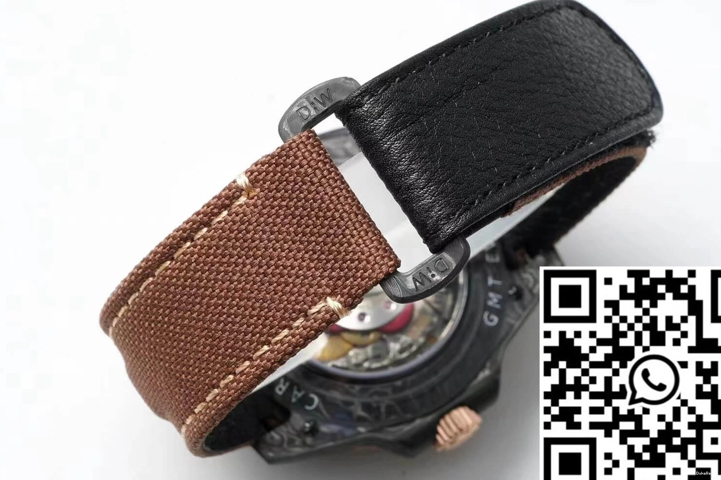 II GMT-MASTER Fiber Strap Fabric Diw Rolex Brown Carbon 0426